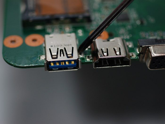 Motherboard repair